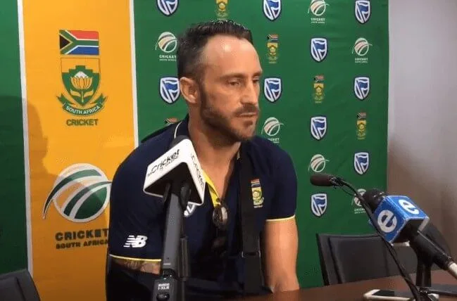 Faf du Plessis reacts on the racial comments by Sarfaraz Ahmed