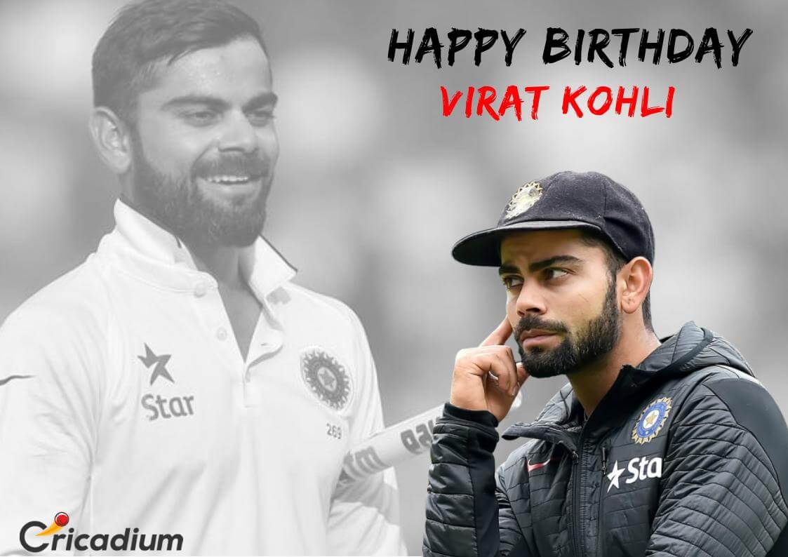 Virat Kohli's birthday