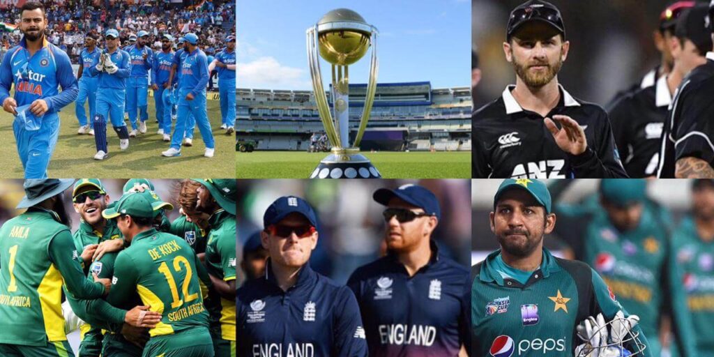 Top 5 contenders for the ODI World Cup 2019