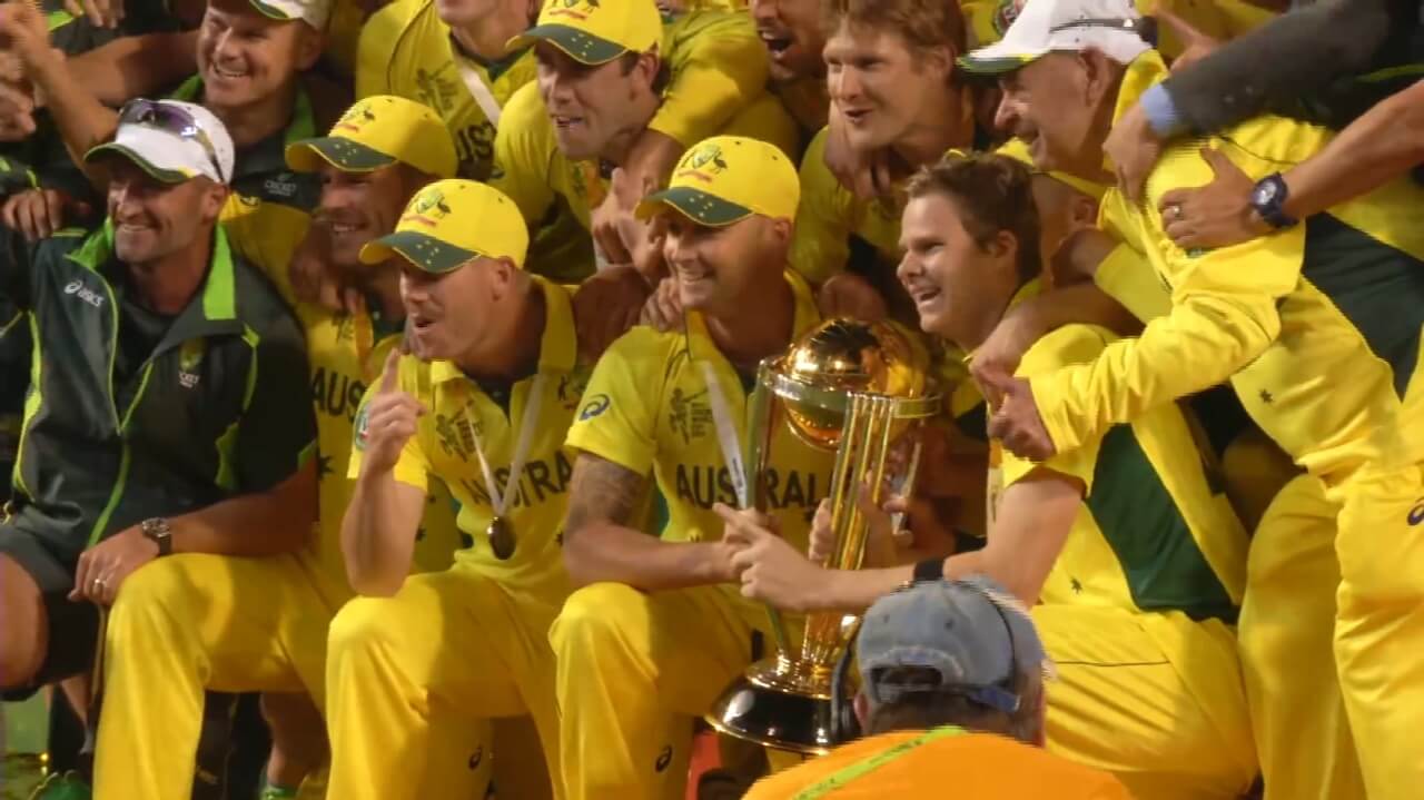 Australia Cricket Team won World Cup 2015