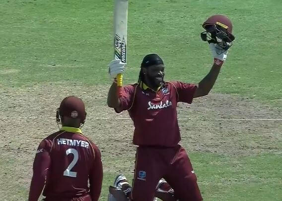 Chris Gayle now has most sixes in international cricket