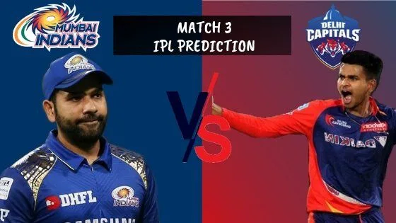 IPL 2019 Match 3 Prediction, MI vs DC Match Prediction