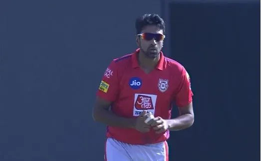 Ravichandran Ashwin bowled 7 balls in his first over against MI
