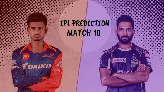 IPL 2019 Match 10 Prediction, DC vs KKR Match Prediction