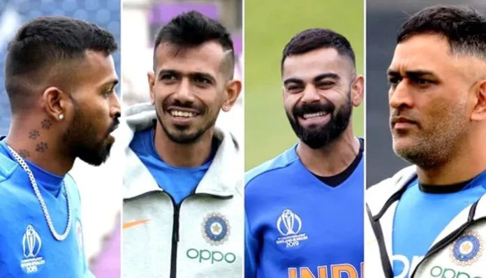 Whose haircut is the coolest? - Indian Cricket Team