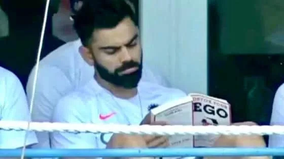 Virat Kohli reads the book, people started sharing reactions on Twitter