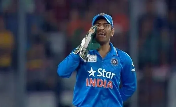 MS Dhoni is out of the Indian team so that Rishabh Pant can groom up
