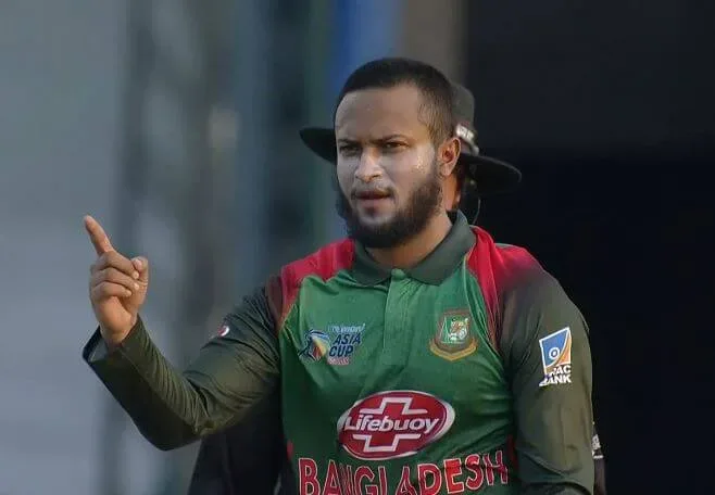 Shakib Al Hasan suspended from playing all forms of cricket for two years