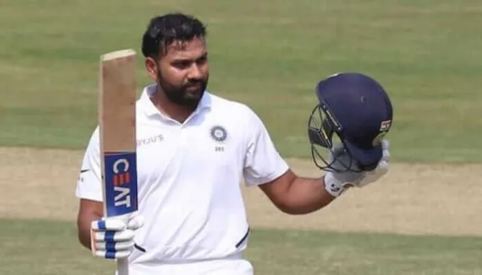 Rohit Sharma smashes a century on his debut as a Test opener