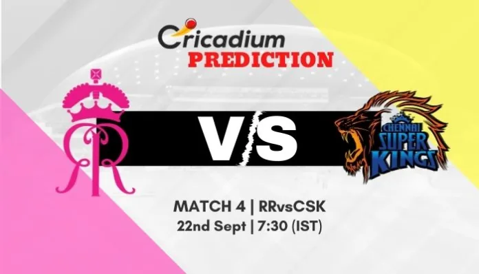 IPL 2020 Match 4 RR vs CSK Match Prediction Who Will Win Today