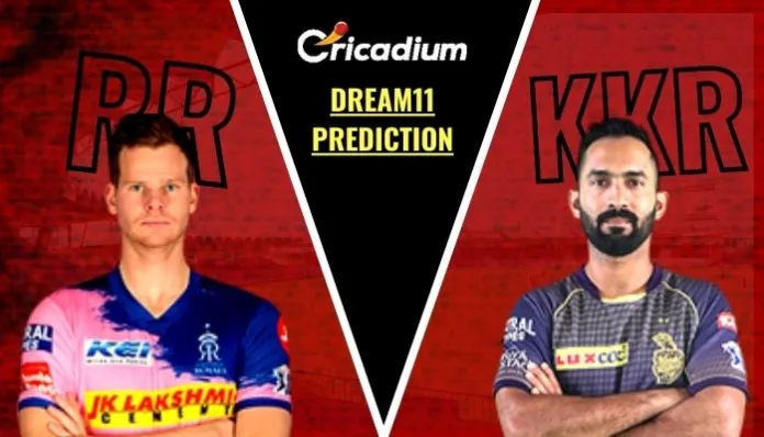 Best Dream 11 team for today's IPL 2020 Rajasthan Royals vs Kolkata Knight Riders Dream11. IPL 2020 Match 12 RR vs KKR Dream11 Team Today.
