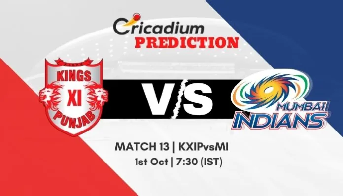 IPL 2020 Match 13 KXIP vs MI Match Prediction Who Will Win Today