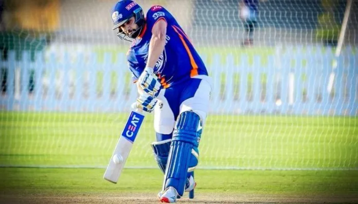Rohit Sharma seen in Nets with MI just after being Excluded from Australia Tour due to Injury
