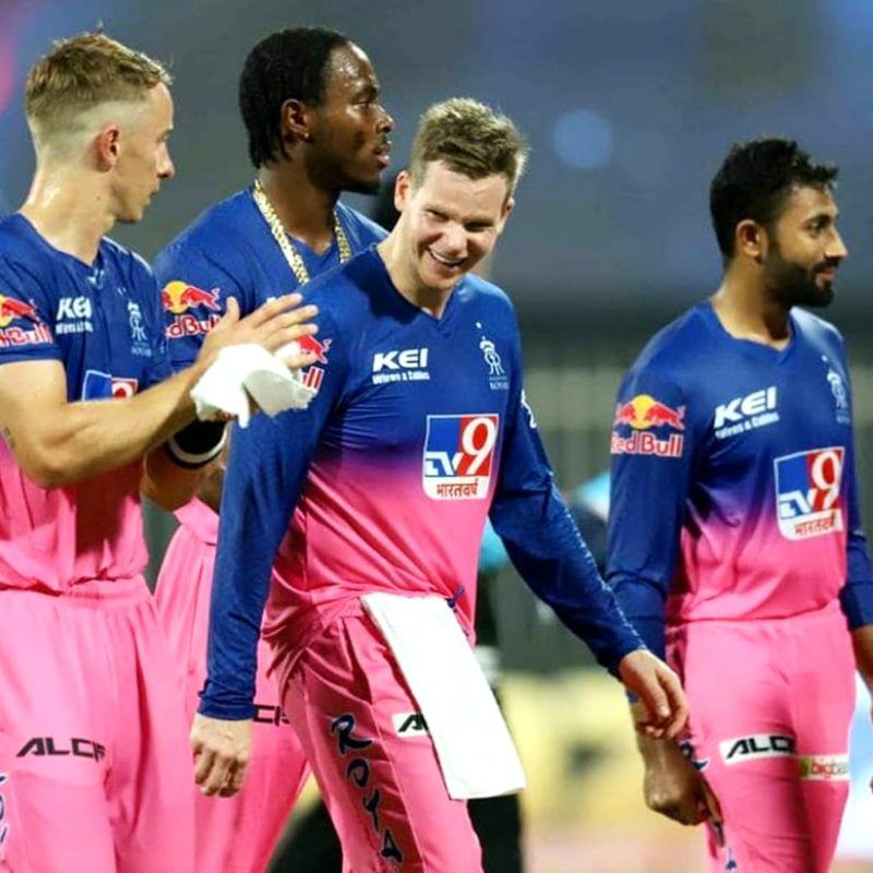 Rajasthan Royals are at the 7th position with 8 points