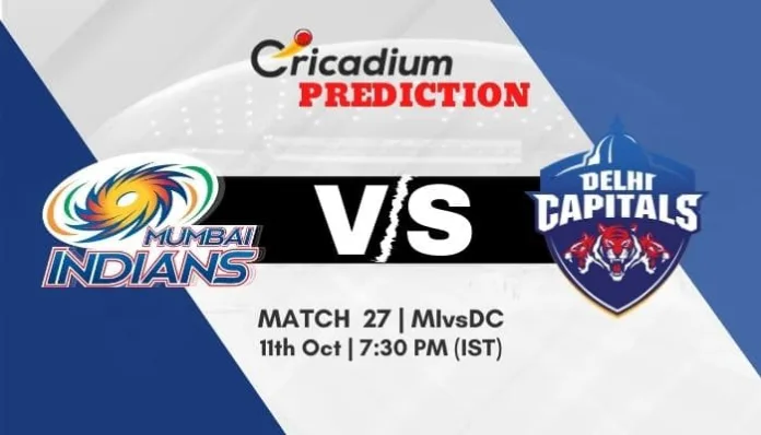 IPL 2020 Match 27 MI vs DC Match Prediction Who Will Win Today