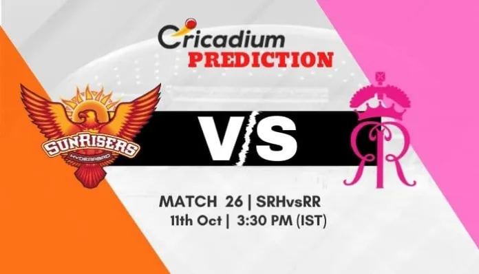 IPL 2020 Match 26 SRH vs RR Match Prediction Who Will Win Today
