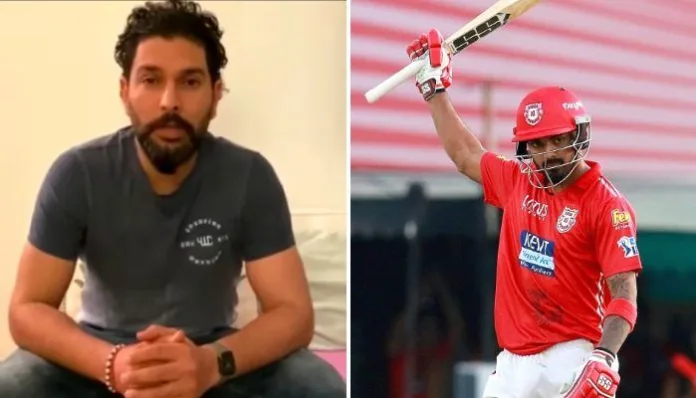 Yuvraj Singh Comes up to Support KL Rahul After KXIP's Loss Against MI