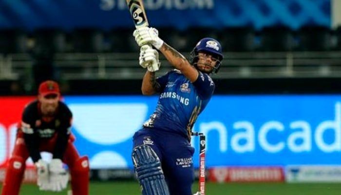 Ishan Kishan could manage only 28 runs against KXIP after that blistering 99 against Royal Challengers Bangalore