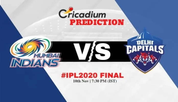 IPL 2020 Final MI vs DC Match Prediction, Who Will Win IPL Final 2020