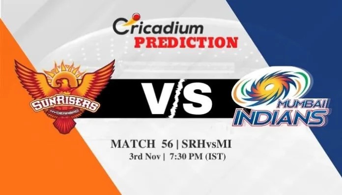IPL 2020 Match 56 SRH vs MI Match Prediction Who Will Win Today IPL