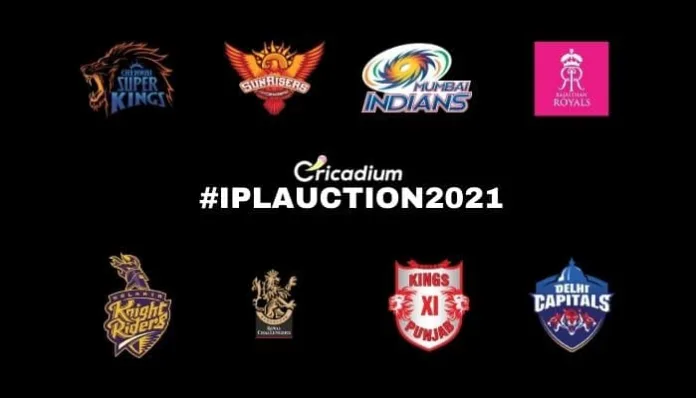 IPL 2021: IPL Auction to be held in Chennai on 18th February 2021