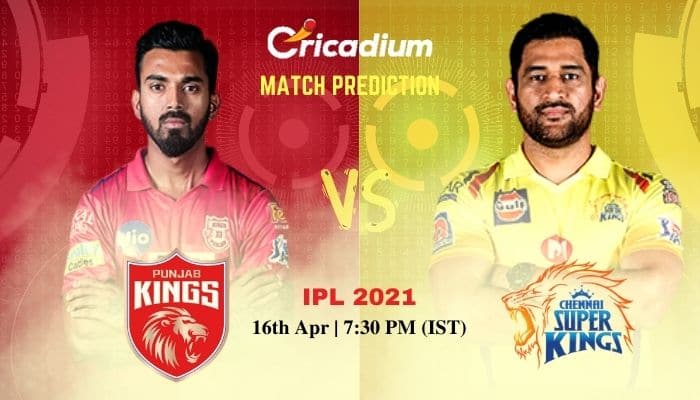 PBKS vs CSK Match Prediction Who Will Win Today IPL 2021 Match 8