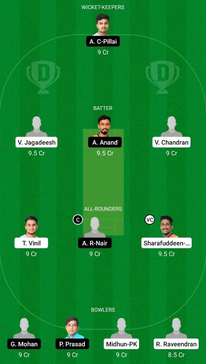 PRC vs ALC Dream11 Prediction: Kerala Club Championship 2021 Match 2 Prathiba Cricket Club vs Allappey Cricket Club Dream11 Team Tips for Today Match