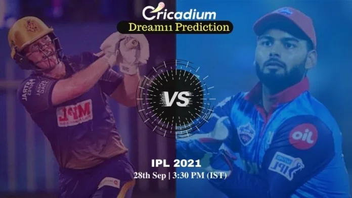KKR vs DC Dream 11 Prediction: IPL 2021 Match 41 Kolkata vs Delhi Dream11 Team Tips for Today IPL Match - September 28th, 2021