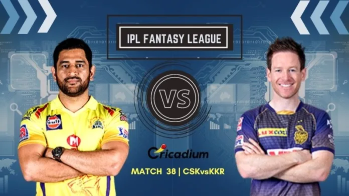 IPL Fantasy Tips and Best fantasy XI for CSK vs KKR IPL 2021 Match 38
