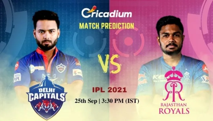 DC vs RR Match Prediction Who Will Win Today IPL 2021 Match 36 - September 25th, 2021