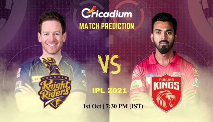 KKR vs PBKS Match Prediction Who Will Win Today IPL 2021 Match 45