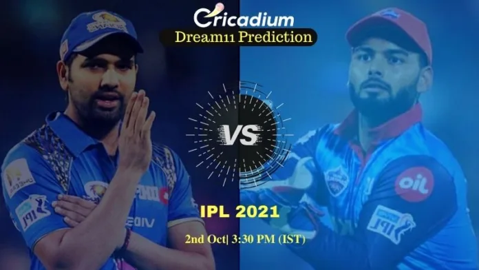 MI vs DC Dream 11 Prediction: IPL 2021 Match 46 Mumbai vs Delhi Dream11 Team Tips for Today IPL Match