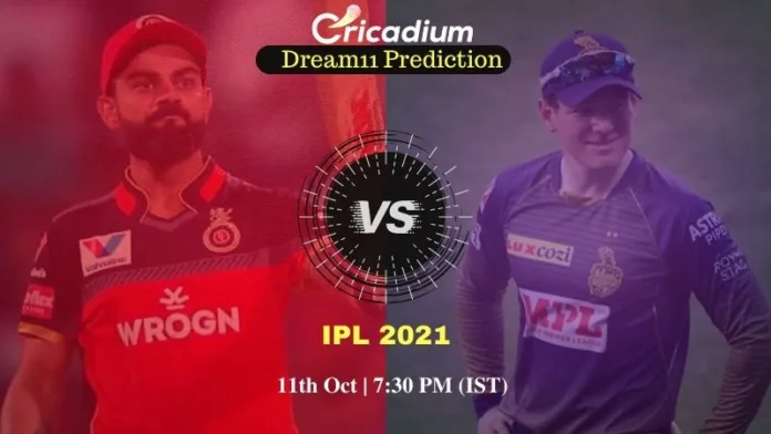 RCB vs KKR Dream 11 Prediction: IPL 2021 Match Eliminator Bangalore vs Kolkata Dream11 Team Tips for Today IPL Match