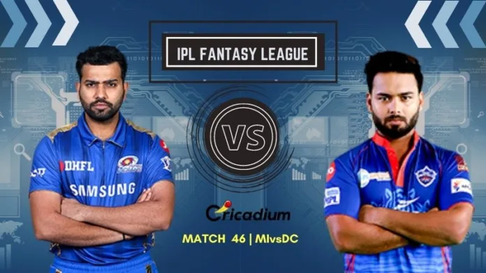 IPL Fantasy Tips and Best fantasy XI for MI vs DC IPL 2021 Match 46