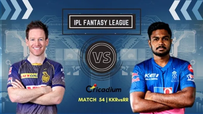 IPL Fantasy Tips and Best fantasy XI for KKR vs RR IPL 2021 Match 54