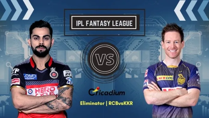 IPL Fantasy Tips and Best fantasy XI for RCB vs KKR IPL 2021 Match Eliminator
