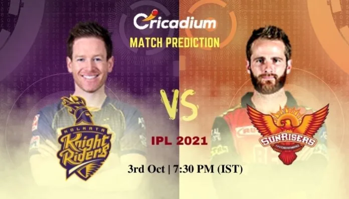 KKR vs SRH Match Prediction Who Will Win Today IPL 2021 Match 49