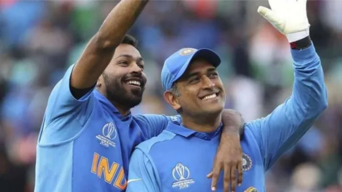 MS Dhoni Insisted Having Hardik Pandya in T20 World Cup Squad