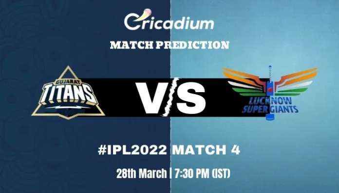 GT vs LSG Match Prediction Who Will Win Today IPL 2022 Match 4
