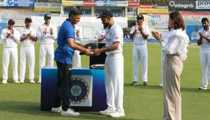 It's well deserved, well earned: Dravid on Kohli’s 100th Test match appearance
