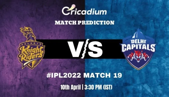 KKR vs DC Match Prediction Who Will Win Today IPL 2022 Match 19