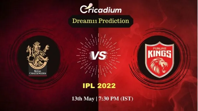 RCB vs PBKS Dream 11 Prediction: IPL 2022 Match 60 Bangalore vs Punjab Dream11 Team Tips for Today IPL Match