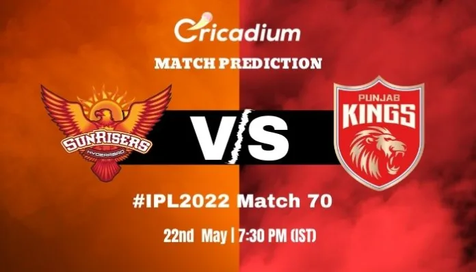 SRH vs PBKS Match Prediction Who Will Win Today IPL 2022 Match 70