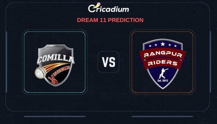COV vs RAN Dream11 Prediction: Bangladesh Premier League 2023 Match 41  Comilla Victorians vs Rangpur Riders Dream11 Team Tips for Today BPL 2023  Match - February 10th 2023