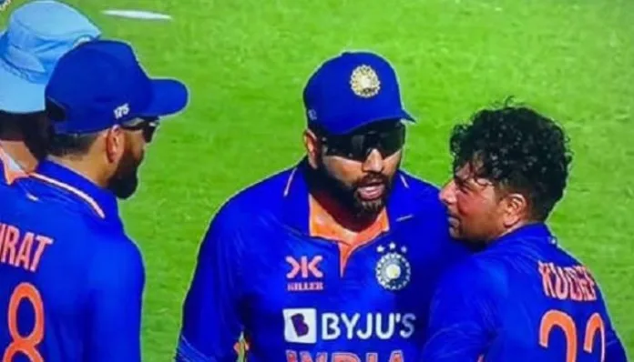 India vs Australia 3rd ODI: Rohit Sharma pranks Kuldeep Yadav
