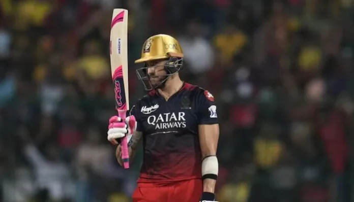 PBKS vs RCB Match 27: Faf du Plessis injured, will only play as an impact batter