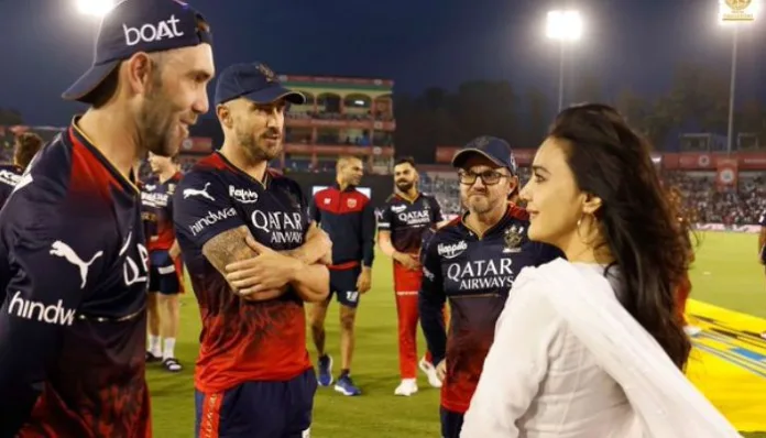 IPL 2023: Watch Preity Zinta reunite with her old teammates after the clash against RCB