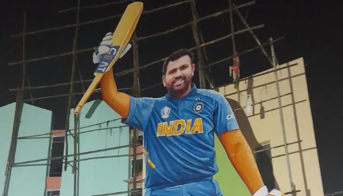 Rohit Sharma recieves a very special gift from his fans