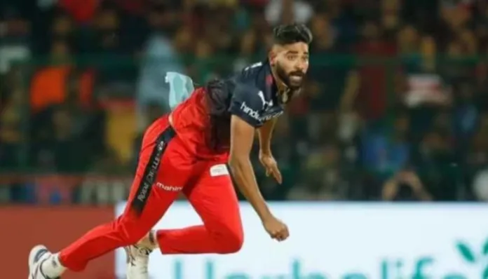 Mohammed Siraj approached by a man to get ‘inside info’ on RCB