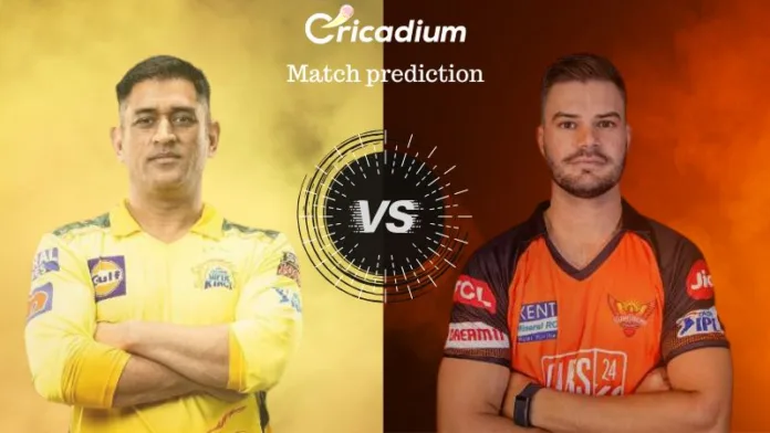IPL 2023 Match 29 CSK vs SRH Match Prediction Who Will Win
